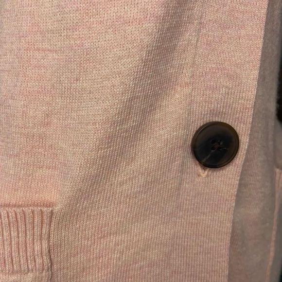 LIGHT PINK BUTTON DOWN CARDIGAN BY ANN TAYLOR LOFT | NEW WITH TAGS | XS - Picture 5 of 6